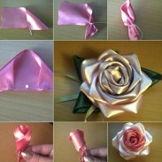 Ribbon Flower Tutorial screenshot 1