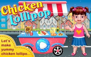 Chicken Lollipop-Cooking Maker  Street Food screenshot 4