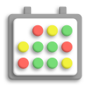 Calendar Progress Tracker Icon