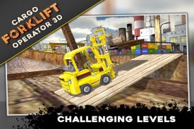 Cargo Forklift Operator Sim 3D screenshot 2