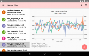 Sensor Data screenshot 0