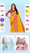 Woman Fancy Saree Photo Suit Editor screenshot 1