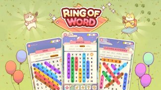 Ring of Words2: Cats Party screenshot 0