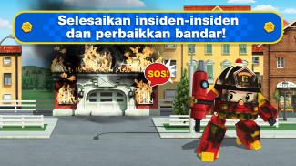 Robocar Poli Permainan Bandar! Kids Games for Boys screenshot 9