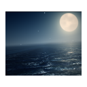 Ocean At Night Live Wallpaper Icon