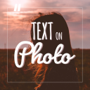 Text On Photo - Photo Text Edit & TextArt Icon