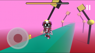 Parkour Race 3D - Robo Run screenshot 0