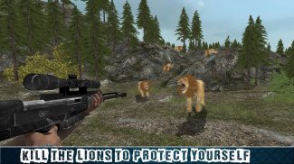 Ultimate 4x4 Lion Hunting Sim screenshot 10