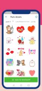 Love Stickers Romantic WAStick screenshot 2