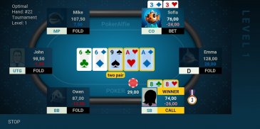 Offline Poker AI - PokerAlfie screenshot 5