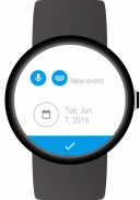 Calendar - for Android Wear screenshot 1