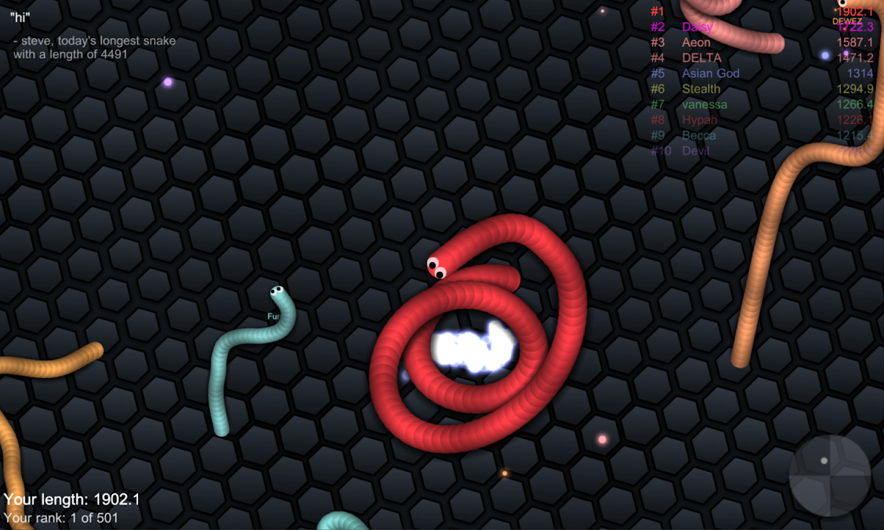 slither.io, el juego de las 60 millones de descargas y los 100.000 dólares  diarios