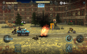 Dead Paradise Car Race Shooter screenshot 10