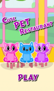 Pet Game-Cute Pet Restaurant screenshot 3