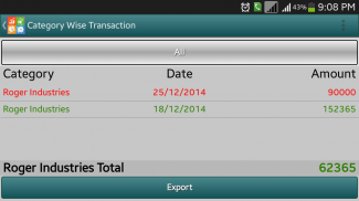 Income,Expense &Budget Manager screenshot 2