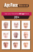 العمر الوجه - جعل لي OLD screenshot 4