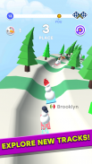 Snowman Race 3D PRO screenshot 5