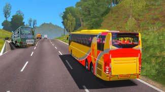 moderno ônibus dirigir simulador screenshot 2