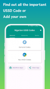 Nigerian Network and Bank Code screenshot 4