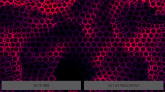 Neon Cells Particles 3D Live Wallpaper screenshot 20