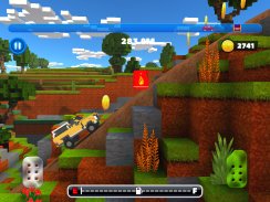 Blocky Rider: Roads Racing screenshot 0