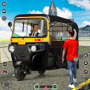 Rickshaw Game 3D tuk tuk auto Icon