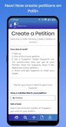 Create Polls, Petitions, Surveys & more - Pollin screenshot 4