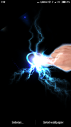 Electrical Lightning Touch Thunder Live Wallpapper screenshot 1