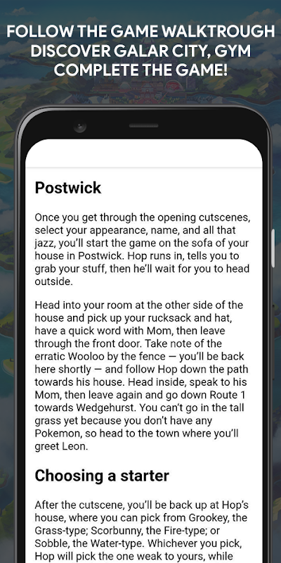 Guide for Pokemon Sword and Shield - APK Download for Android