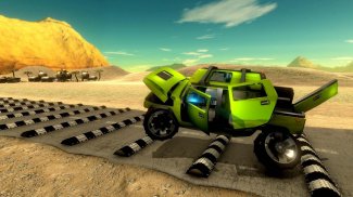 100+ Bumps High Speed Death Road Stunts Drive Test screenshot 2