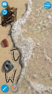 Kuma Çiz Sand Draw: Plaj Kroki screenshot 2