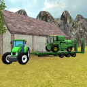 Tractor Simulator 3D: Harvester Transport Icon