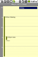 Calendar Pad screenshot 1
