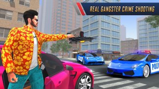 City Gangster Motor Bike Chase 2019 screenshot 0