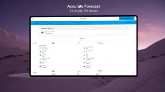 Weather 14 days screenshot 0