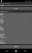 Regular Expression Dictionary Searcher screenshot 0