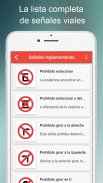 Examen de reglas de transito screenshot 1