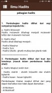 Ilmu Hadits & pembahasan screenshot 1