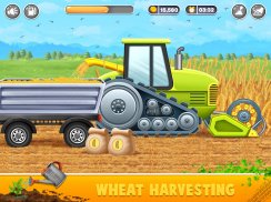 Farm Construction Kids Games screenshot 2