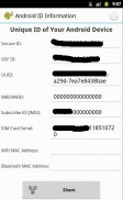 Android ID Information screenshot 0