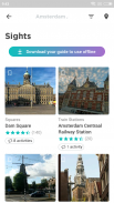 Amsterdam Travel Guide in english with map screenshot 3