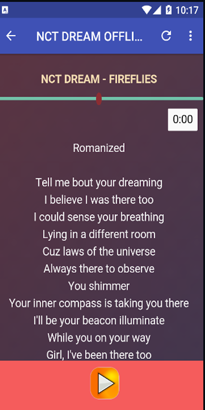 Nct Dream Offline Song Lyrics Kpop 1004 1 2 Download Android Apk Aptoide