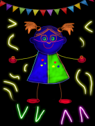 Neon Doodle Art Paint Kinder screenshot 4