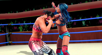 Bad Girls Fighting Games Real Women Wrestling Game screenshot 0