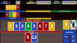 Phase Rummy 2: card game with 10 phases screenshot 3