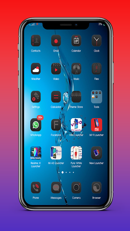 iphone theme for vivo y20