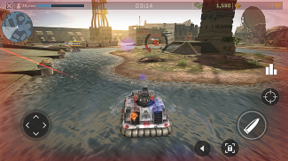 Massive Warfare: Aftermath Juego de tanques gratis screenshot 4