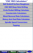 Circle Pocket CNC Milling Programming Calculator screenshot 5