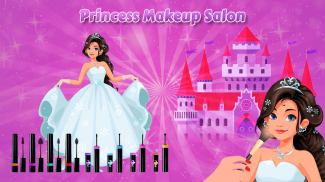 princess game - princess makeup game  & salon game screenshot 4