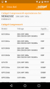 Cubigel Compressors Cross Ref. screenshot 1